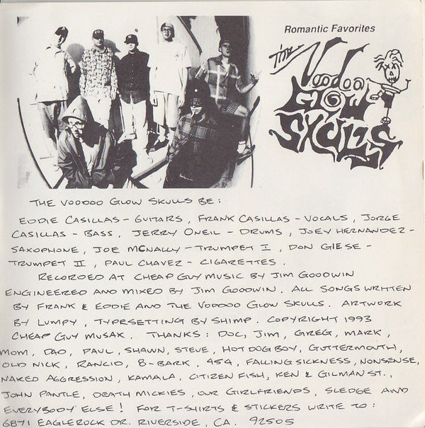 Voodoo Glow Skulls : Dog Pile (7", EP)