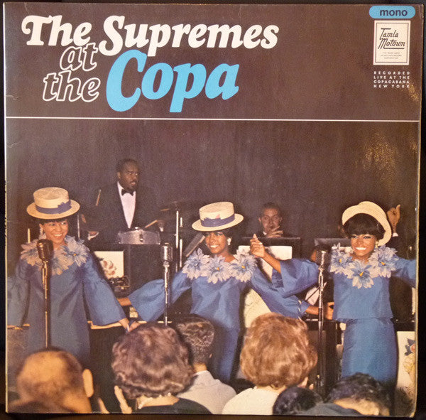 The Supremes : At The Copa (LP, Album, Mono)