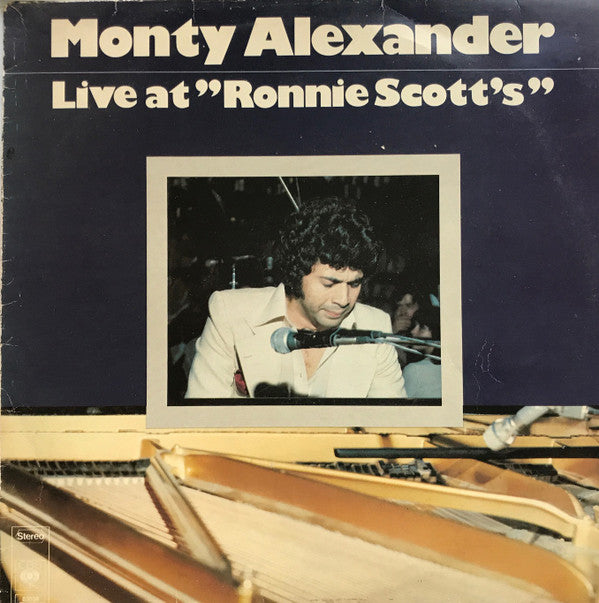 Monty Alexander : Live At "Ronnie Scott's" (LP, Album)