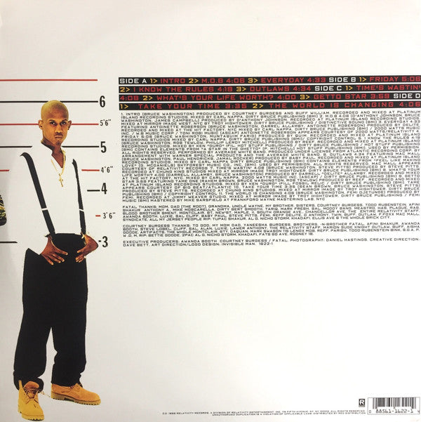 Hussein Fatal : In The Line Of Fire (2xLP, Album)