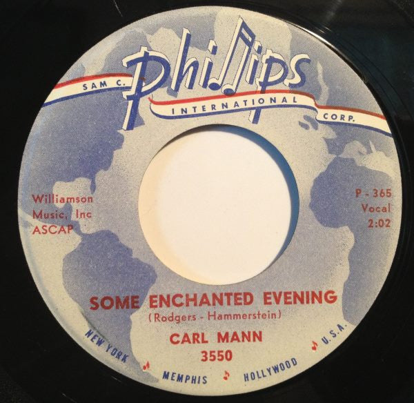 Carl Mann : Some Enchanted Evening (7", Single)