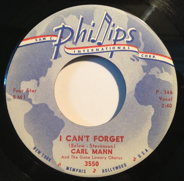 Carl Mann : Some Enchanted Evening (7", Single)