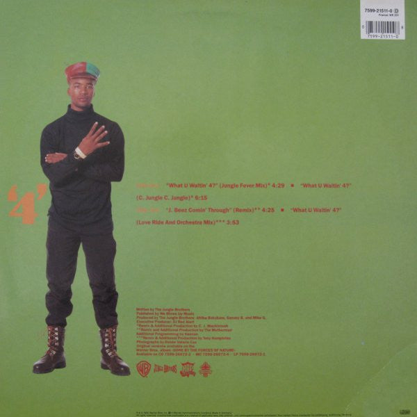 Jungle Brothers : What 'U' Waitin' 4? (12", Single)