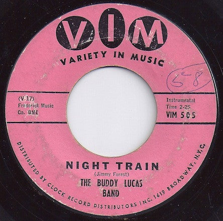 The Buddy Lucas Band : Begin The Beguine / Night Train (7")