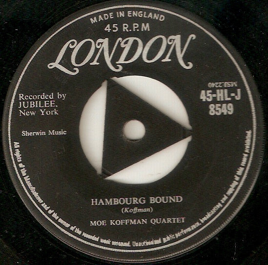 Moe Koffman Quartette : Swingin' Shepherd Blues / Hambourg Bound (7", Single)