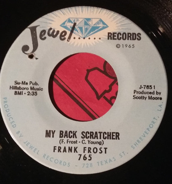Frank Frost : My Back Scratcher / Harp And Soul (7", Single, Mono)