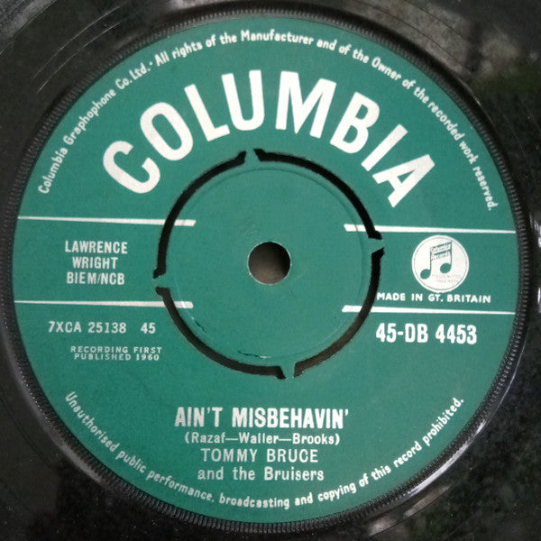 Tommy Bruce & The Bruisers : Ain't Misbehavin' (7", Single)