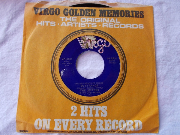 The Jesters (2) : Love No One But You / So Strange (7", Single, RE)