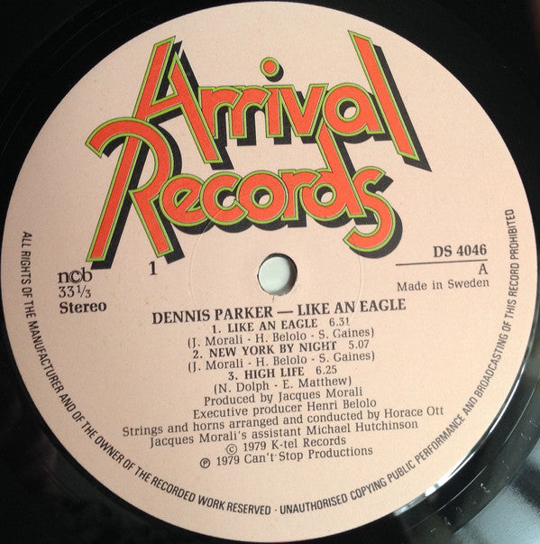 Dennis Parker : Like An Eagle (LP, Album)