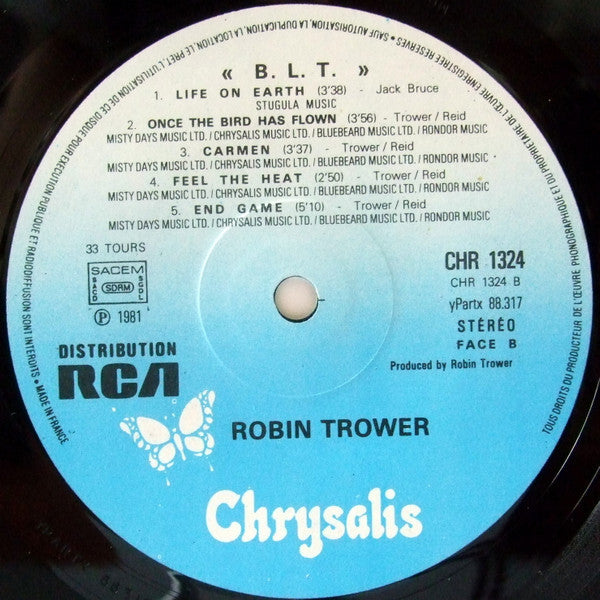 Robin Trower / Bill Lordan / Jack Bruce : B.L.T. (LP, Album)