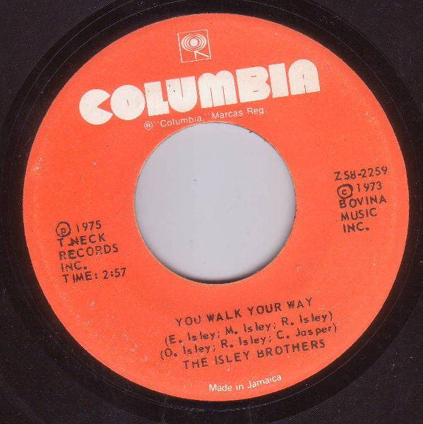 The Isley Brothers : For The Love Of You (Part 1 & 2) (7")