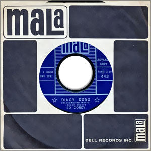 Ed Corey : Dingy Dong / Lindy Hop (7", Promo)