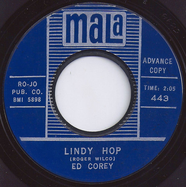 Ed Corey : Dingy Dong / Lindy Hop (7", Promo)