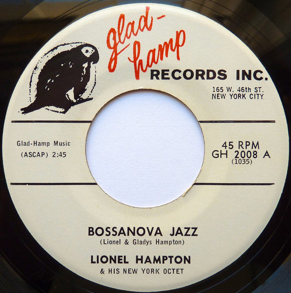 Lionel Hampton And His New York Octet : Bossanova Jazz B/W Gladys (7", Single)