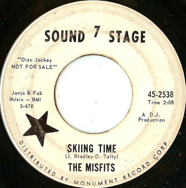 The Misfits (10) : Skiing Time (7", Promo)
