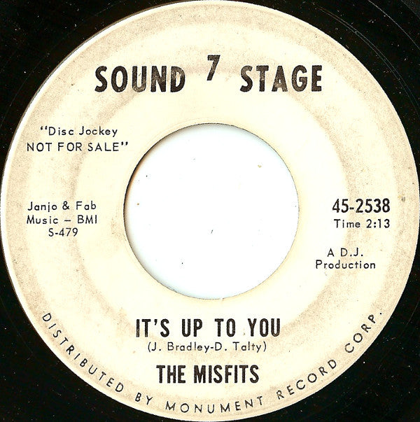The Misfits (10) : Skiing Time (7", Promo)