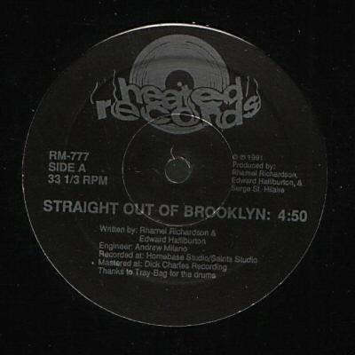 Rhamel : Straight Out Of Brooklyn / Do It Any Way You Want (12")