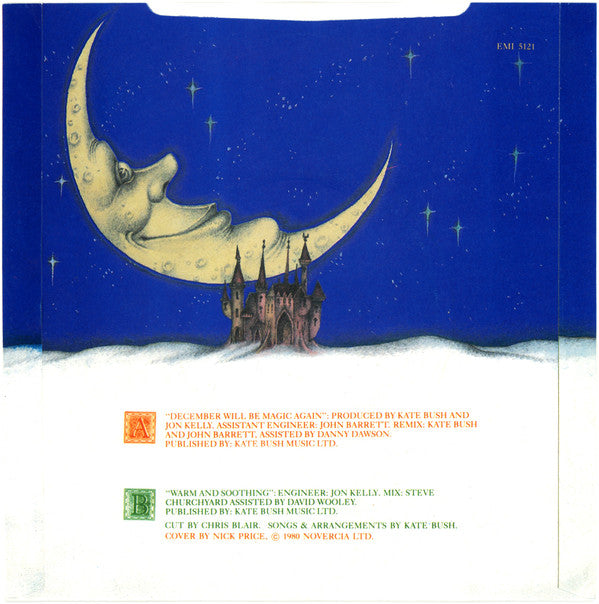 Kate Bush : December Will Be Magic Again (7", Single)