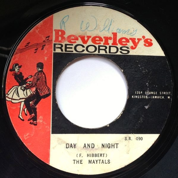 The Maytals : Monkey Man / Day And Night (7", Single)