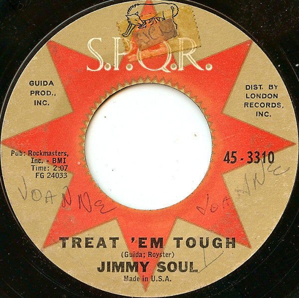 Jimmy Soul : Church Street In The Summertime (7")