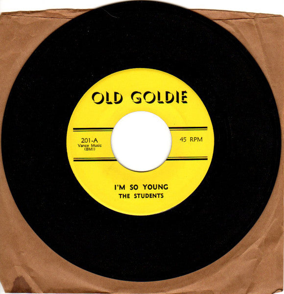 The Students : I'm So Young / Every Day Of The Week (7")