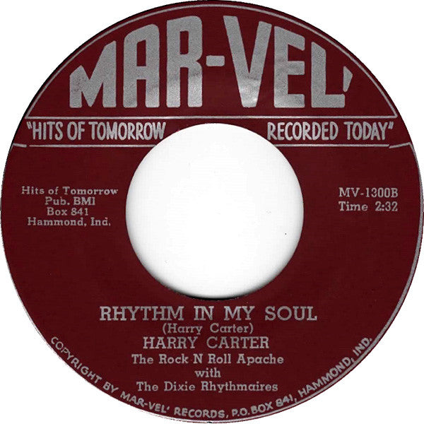 Harry Carter with The Dixie Rhythmaires : Jump Baby Jump (7")
