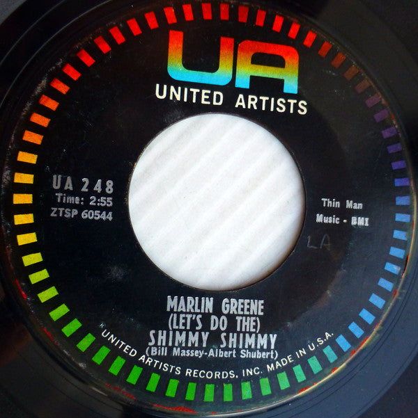 Marlin Greene : (Let's Do The) Shimmy Shimmy / I Couldn't Take It Again (7")