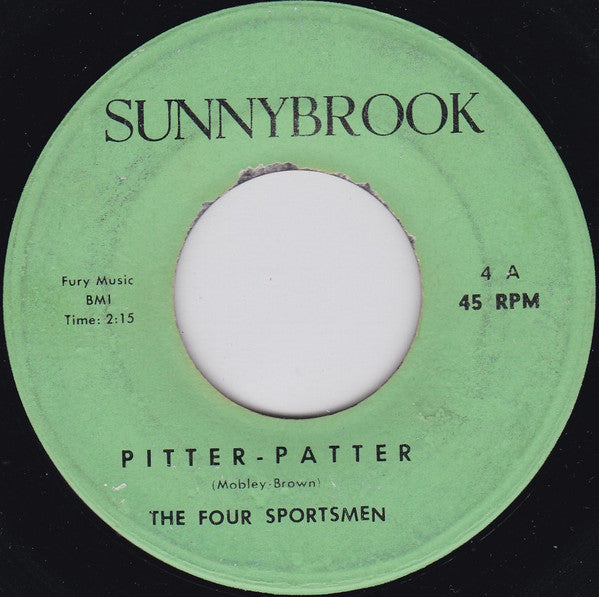 The Four Sportsmen : Pitter-Patter / Git Up Paint (7")