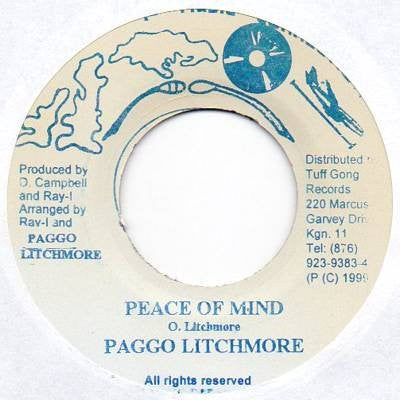 Paggo Litchmore : Peace Of Mind (7")