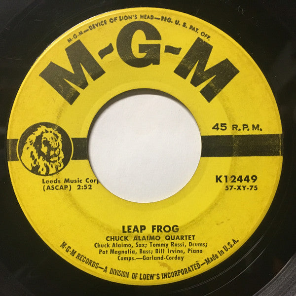Chuck Alaimo Quartet : That's My Desire (7", Single)