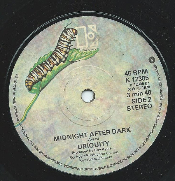 Ubiquity (4) : Starbooty / Midnight After Dark (7")