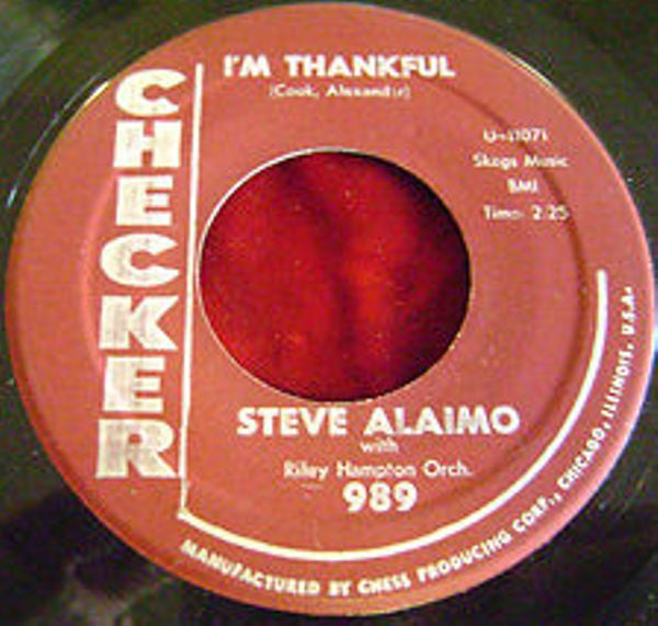Steve Alaimo With Riley Hampton's Orchestra : All Night Long / I'm Thankful (7", Single)