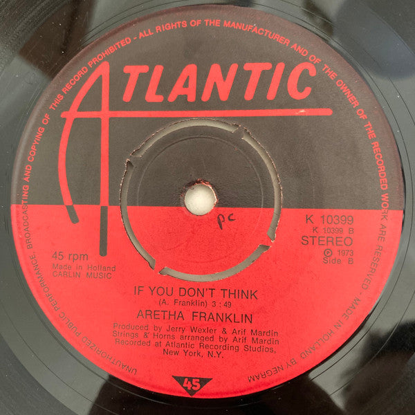 Aretha Franklin : Until You Come Back To Me (That's What I'm Gonna Do) (7", Single)