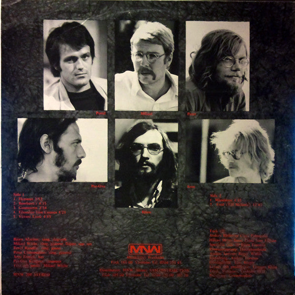 Hoola Bandoola Band : Garanterat Individuell (LP, Album, Red)