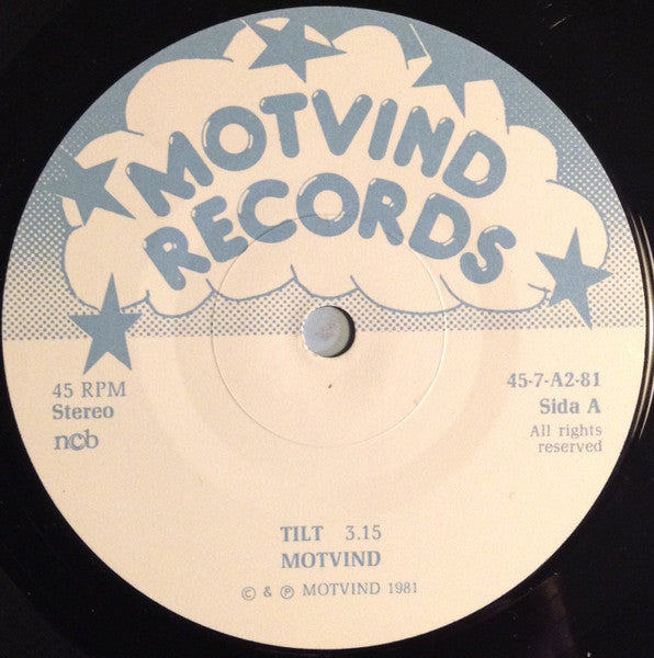 Motvind : Tilt (7", Single)