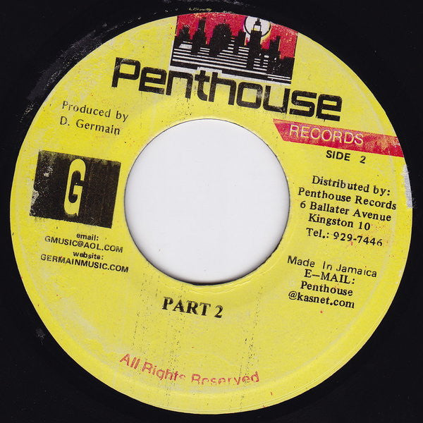 Buju Banton & Beres Hammond : Pull It Up (7")