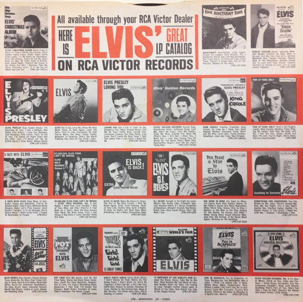 Elvis Presley : 50,000,000 Elvis Fans Can't Be Wrong (Elvis' Gold Records, Vol. 2) (LP, Comp, Mono, RE)