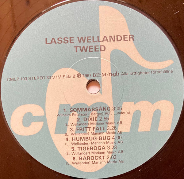 Lasse Wellander : Tweed (LP, Album)