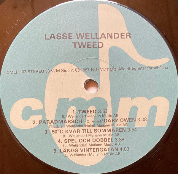 Lasse Wellander : Tweed (LP, Album)