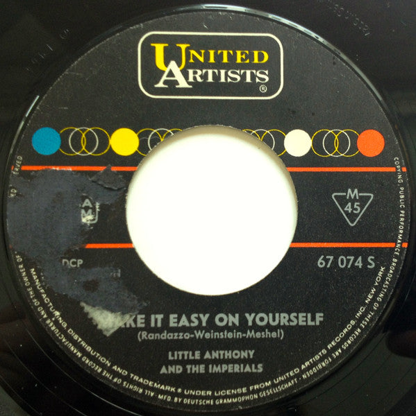 Little Anthony & The Imperials : Goin' Out Of My Head (7")