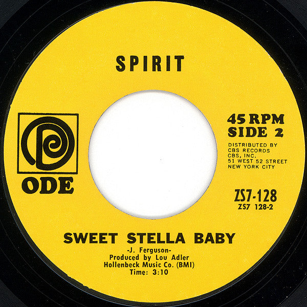 Spirit (8) : 1984 (7", Single, Styrene, 1st)