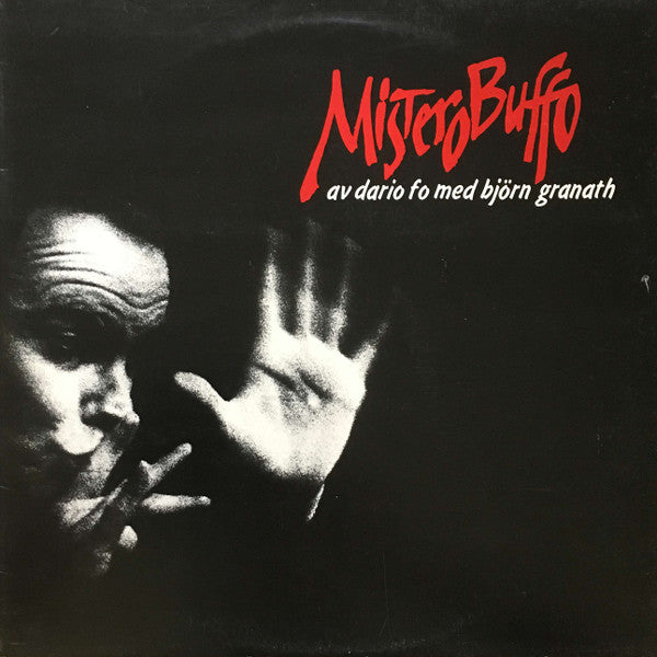 Dario Fo Med Björn Granath : Mistero Buffo (LP)