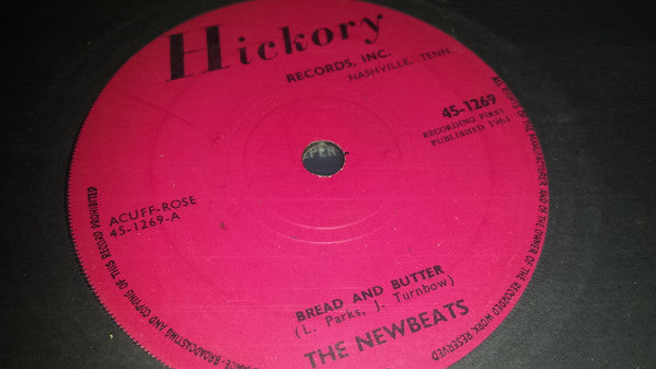 The Newbeats : Bread And Butter (7", Single, Pin)