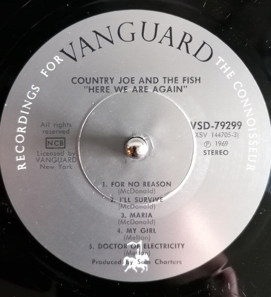 Country Joe And The Fish : Here We Are Again (LP, Album)