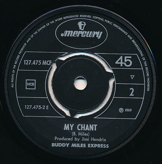 Buddy Miles Express : Memphis Train / My Chant (7", Single)