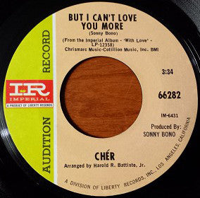 Cher : The Click Song Number One / But I Can't Love You More (7", Single, Promo)