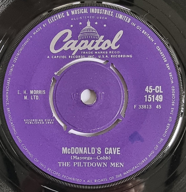 The Piltdown Men : McDonald's Cave (7", Single)