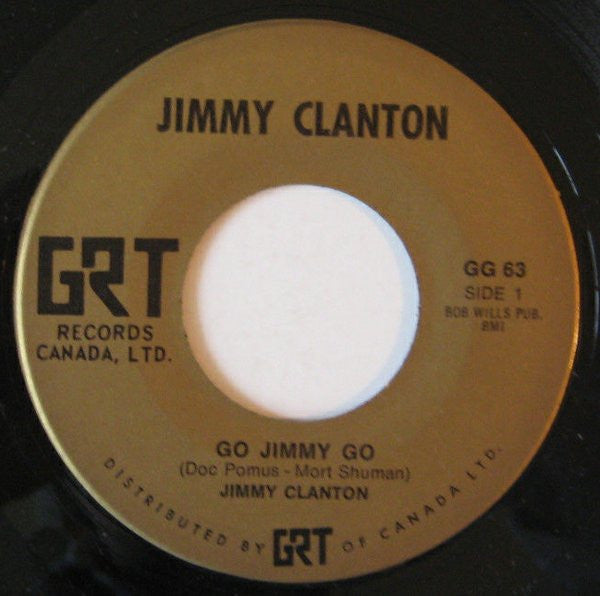 Jimmy Clanton : Go Jimmy Go / I Trusted You (7", Single, RE)
