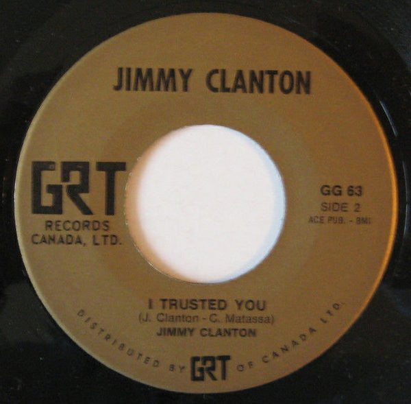 Jimmy Clanton : Go Jimmy Go / I Trusted You (7", Single, RE)