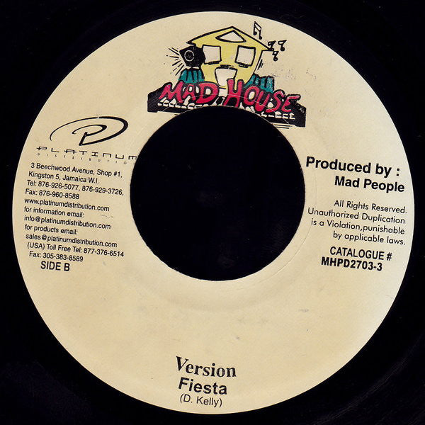 Beenie Man / Ms. Thing : Dude (7")